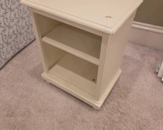 #46	Pottery Barn Kids 2 Shelf Nightstand - 20x15x25	 $35.00 
