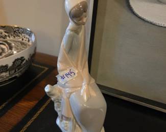 #145	Lladro Girl Sitting 9"	 $30.00 
