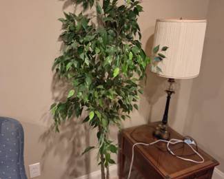 #119	Fake Tree in Basket - 73"	 $25.00 
