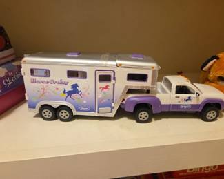#26	Bryer Stables Horse Crazy Truck And Trailer	 $20.00 
