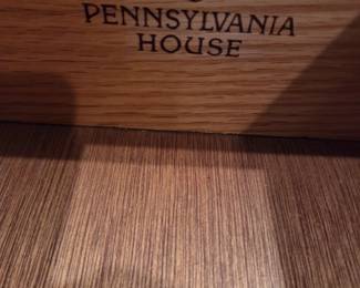 #5	Pennsylvania House Side Table w/1 Drawer & 1 Shelf - 20x26x22 (as is finish)	 $60.00 
