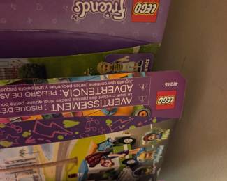#27	Lego Friends Lego Sets - set of 5 	 $150.00 
