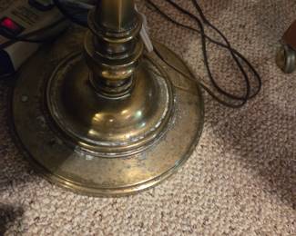 #97	Brass Floor Table Lamp - 14x54 (as is Condition)	 $25.00 
