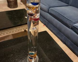 #132	Galileo Glass Thermometer	 $20.00 
