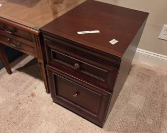 #111	Laminate 2 Drawer Nightstand  - 16x19x24	 $35.00 
