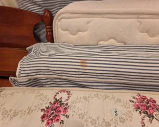 #53	Twin Mattress/Boxsprings (has  Stains)  You Move	 $1.00 
