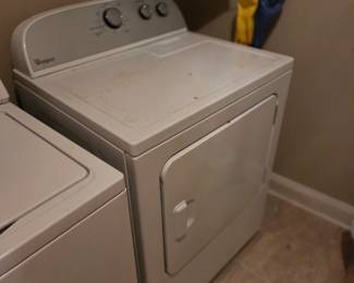 #124	Whirpool Dryer WED4815EW1  Super Capacity	 $100.00 
