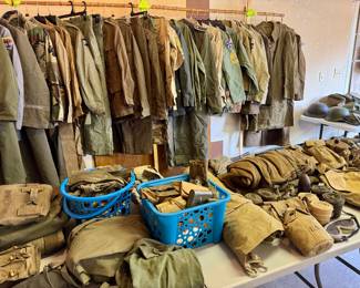 World War I, World War II Military Uniforms & Equipment