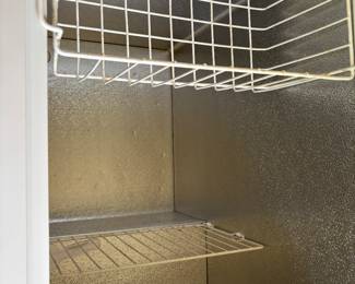 Clean inside freezer