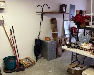Garage is packed 