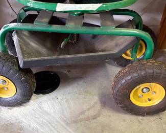 Garage garden cart