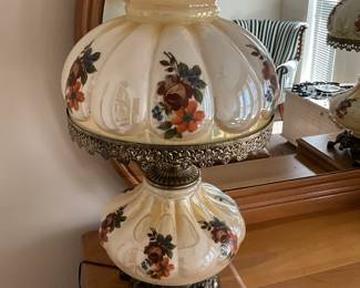 We have a matching set of these antique lamps