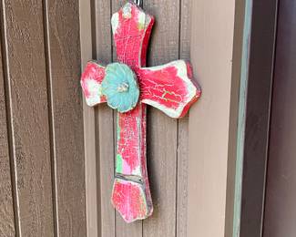 Outside front door