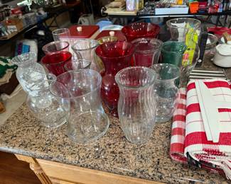 Glass Flower Pots