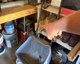 Fertilizer Spreader, Plumbing Snake