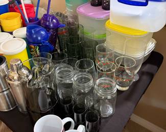 Mason Jars, Glasses