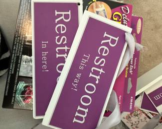 Restroom Signs
