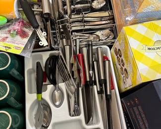 Kitchen Ware, Knives, Silver Ware