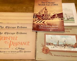 The Chicago Worlds Fair of 1893 / Columbian Exposition Books /Chicago Tribune Art Supplements