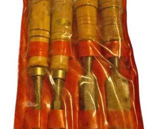 Complete 4pc Wood Chisels
