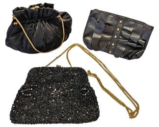 Black Gold Clutches