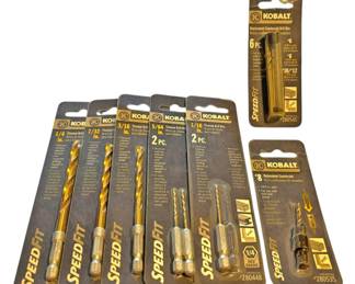 NEW KOBALT SpeedFit Drill Bits