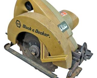 Vintage Black Decker Circular Saw