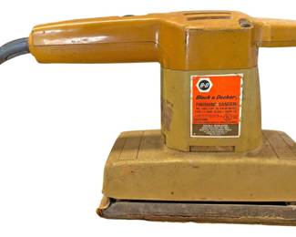Vintage Black Decker Finishing Sander