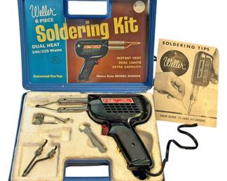 Vintage Weller Soldering Gun Kit