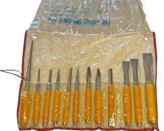 Complete 12pc Punch Chisel Set