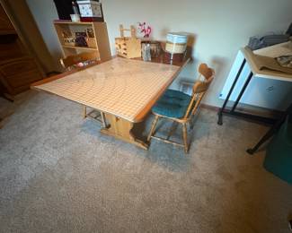 . . . great sewing table