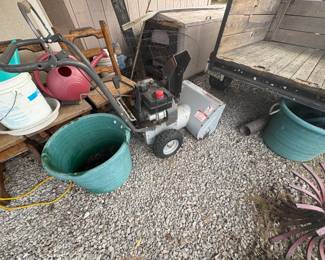 . . . Craftsman snow blower