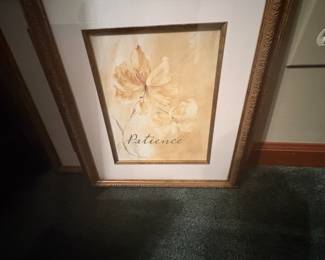 . . . and another floral piece