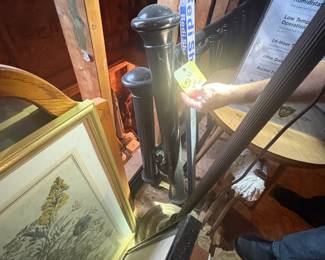 . . . vintage brass bed