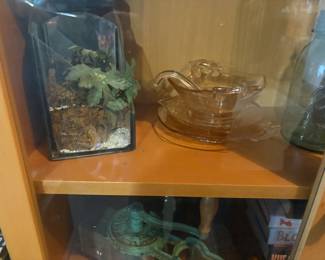 . . . more depression glass