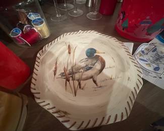 . . . mallard plate