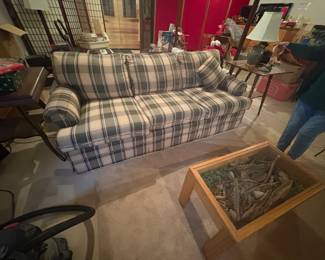 . . . plaid couch