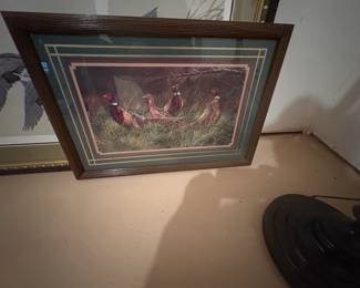 . . . pheasant print