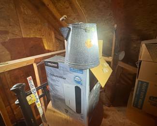 . . . enamel coffee pot