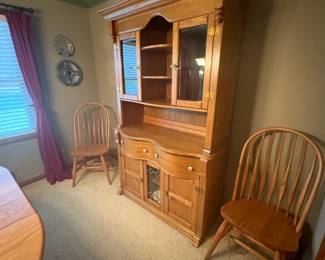 . . . beautiful china hutch