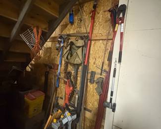 . . . yard tools