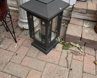 . . . outdoor lantern