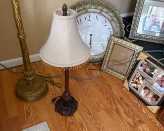 . . . and table lamp