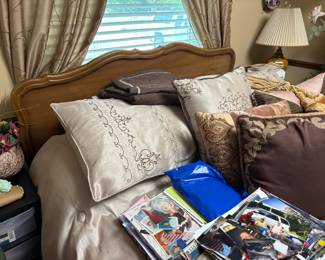 . . . and matching queen bed