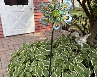 . . . and colorful pinwheel