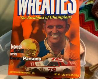 . . . NASCAR Wheaties box