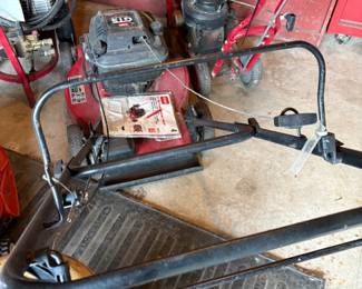 . . . gas mower and edger