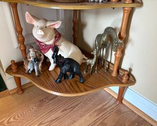 . . .  pig, elephant, giraffes