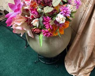 . . . faux flower arrangement