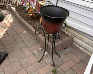 . . . planter and plant stand